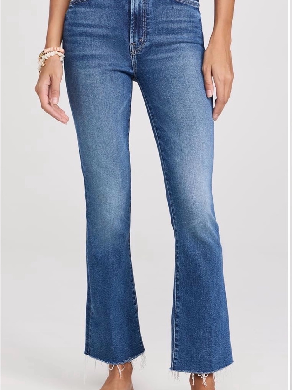 Mother, The Hustler Ankle Fray, size 28